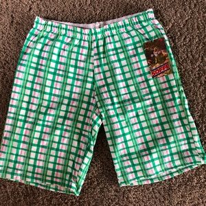 NWT Soffe Plaid Shorts